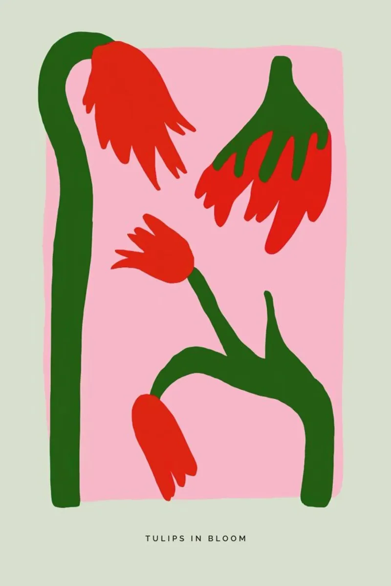 Tulips In Bloom carta hahnemühle da Studio One