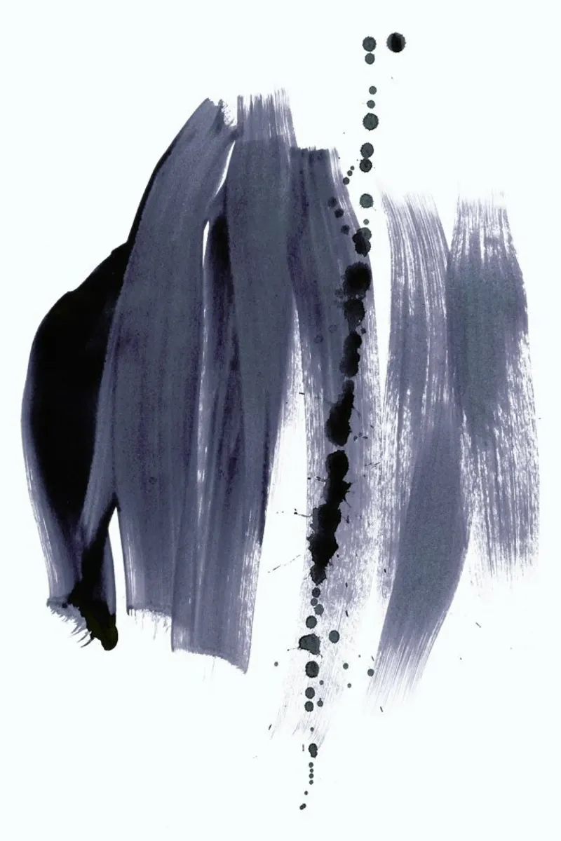 Brush Strokes 10 plexiglas de IRIS LEHNHARDT FINE ART