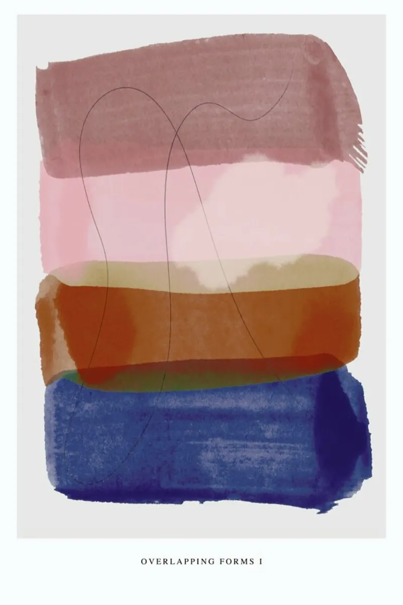 Overlapping Forms I metacrilato de Pure