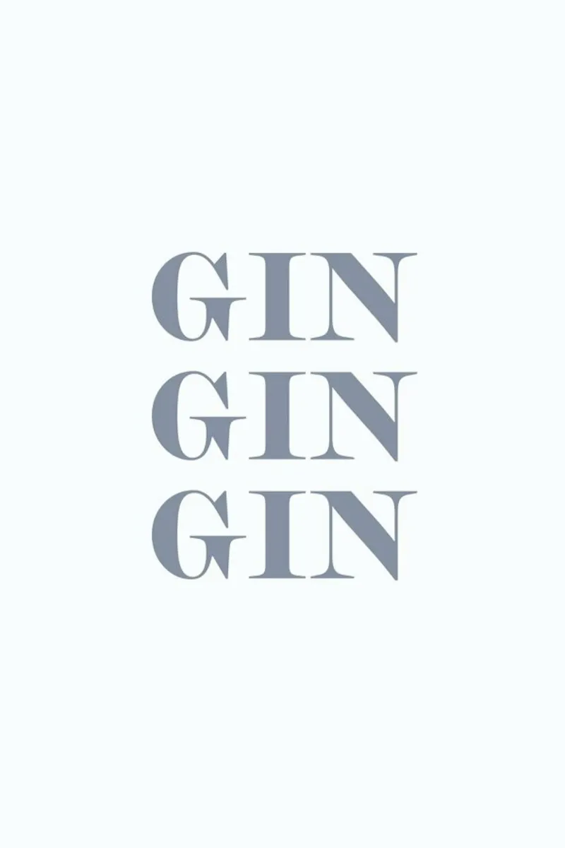 Gin Gin Gin pellicola backlit da Ayleen