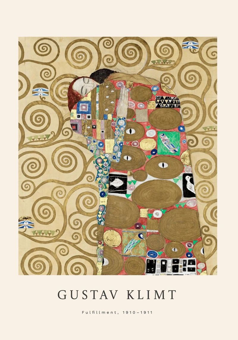 Gustav Klimt - Verwirklichung Poster von betty hamilton