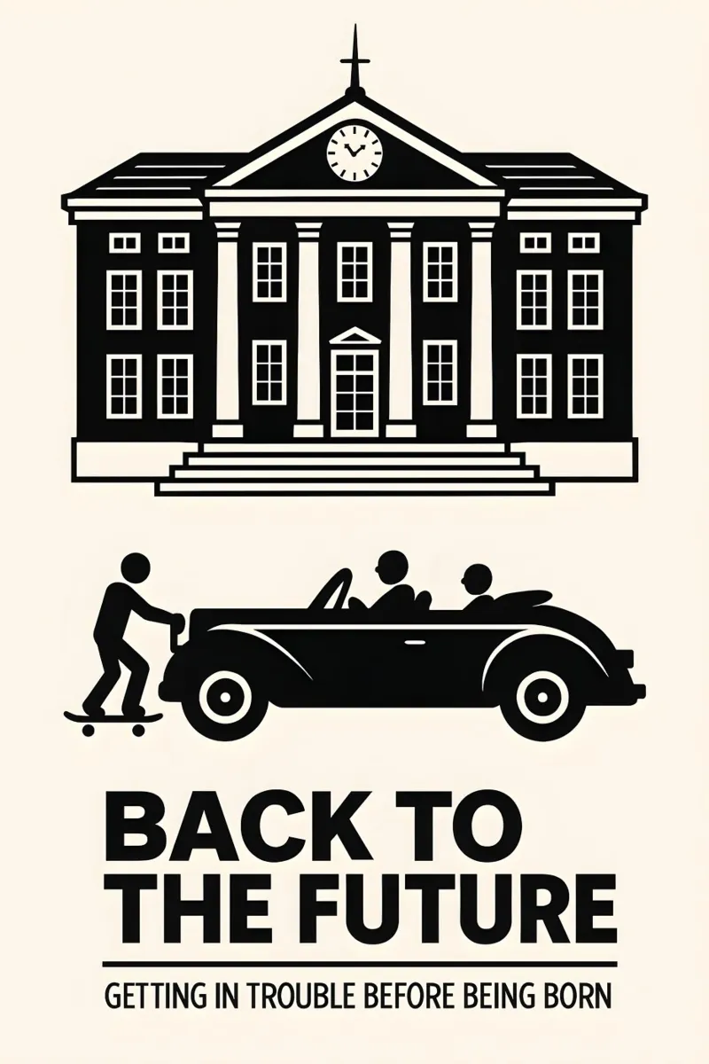 Back To The Future Print carta hahnemühle da MoviesArt