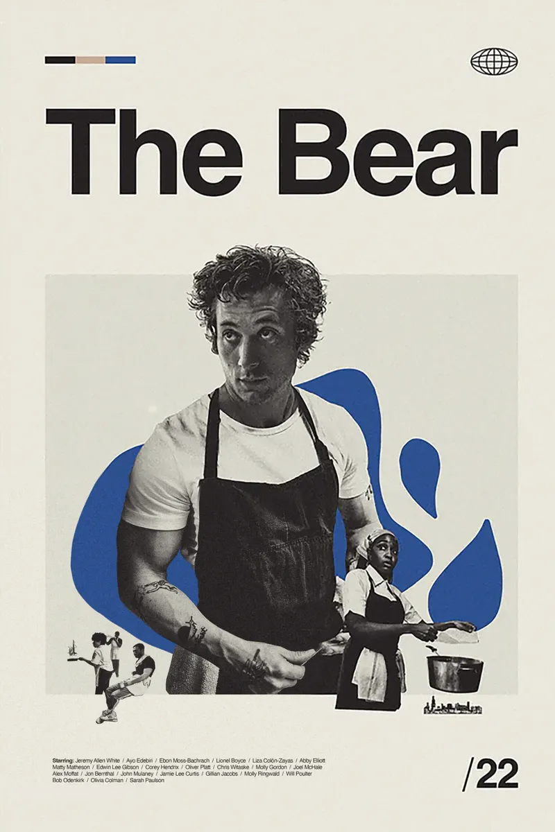 The Bear pellicola backlit da Attaboy Dsgn