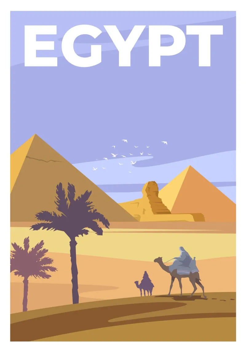 Egitto carta hahnemühle da Wanderlust Vibes