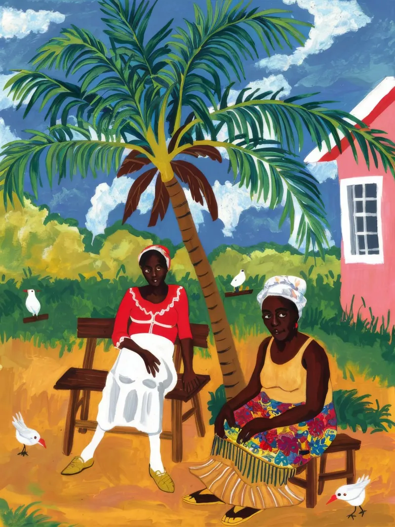 Cucito artistico creativo poster con telaio in alluminio da Ebony Carpenter