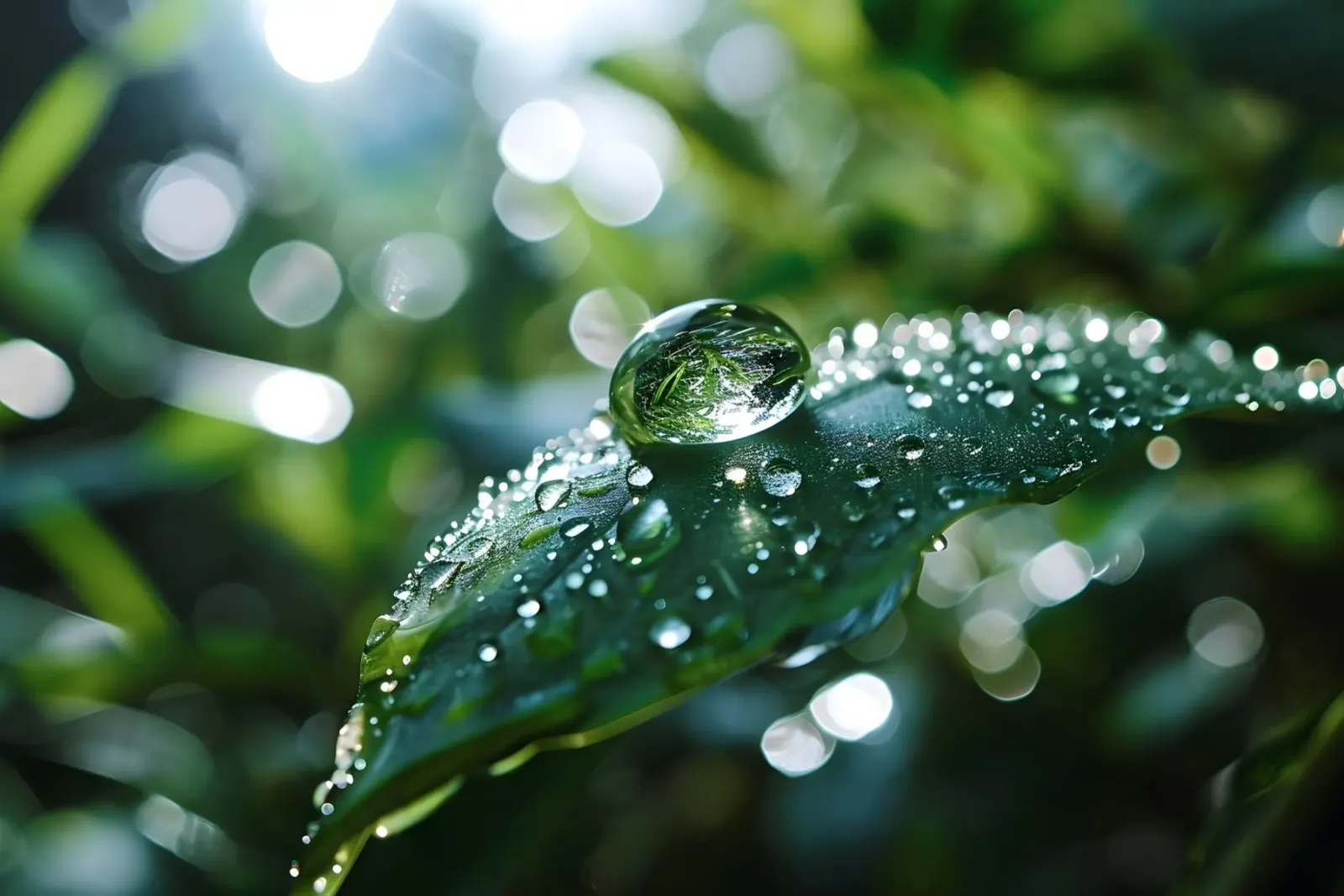 Dew in the morning acrylic glass by M-Ulrich-Digital Art
