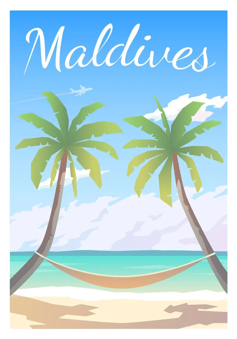 Maldive plexiglass da Wanderlust Vibes