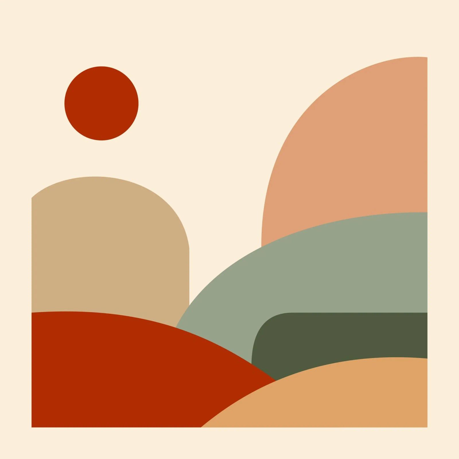layers sunshine poster by hinity