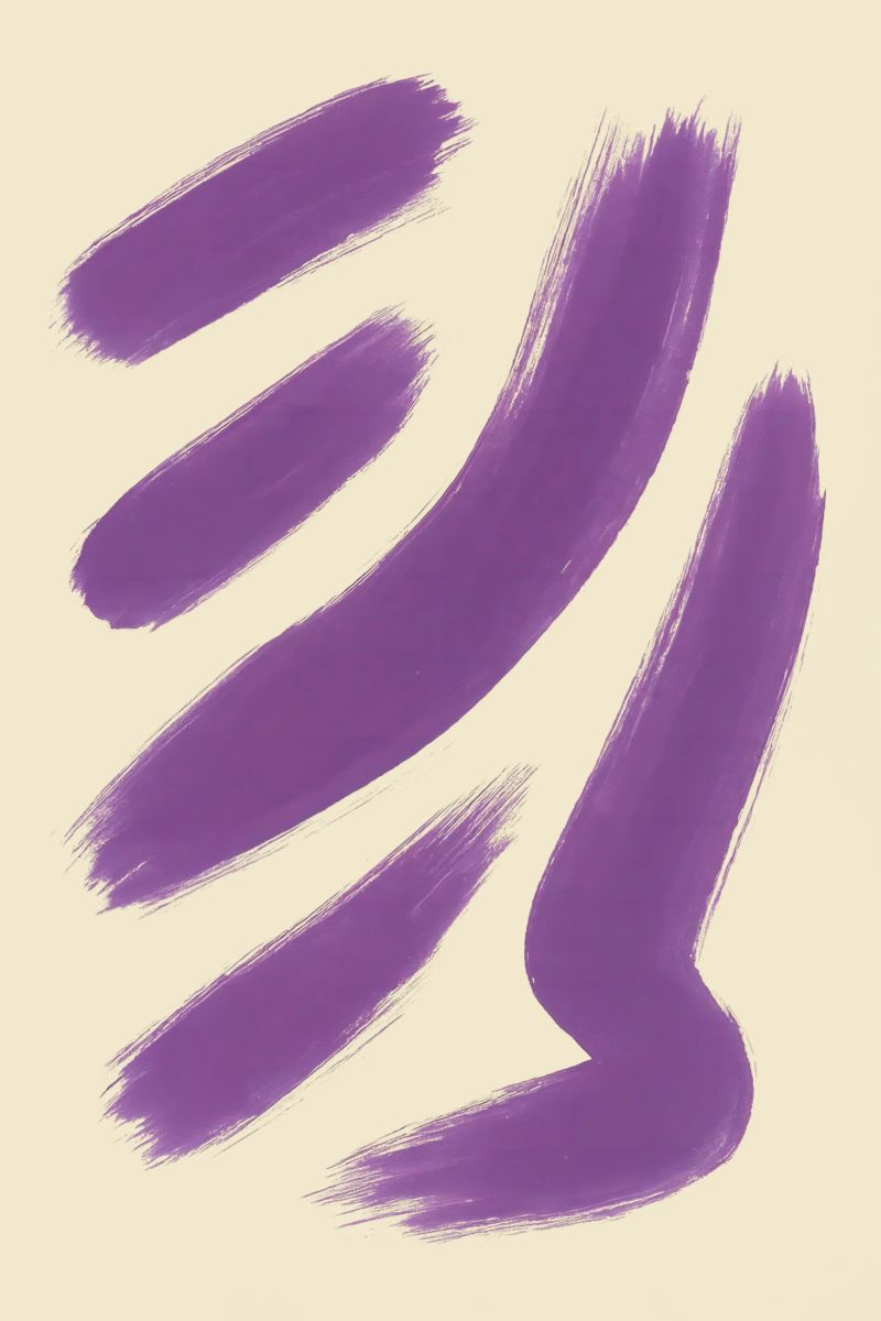 Espressione in viola poster da SMPLE