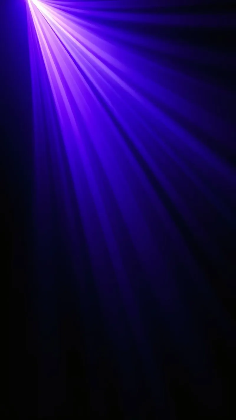 Vibrant dark purple light rays create an abstract backdrop canvas by DesignDoodle