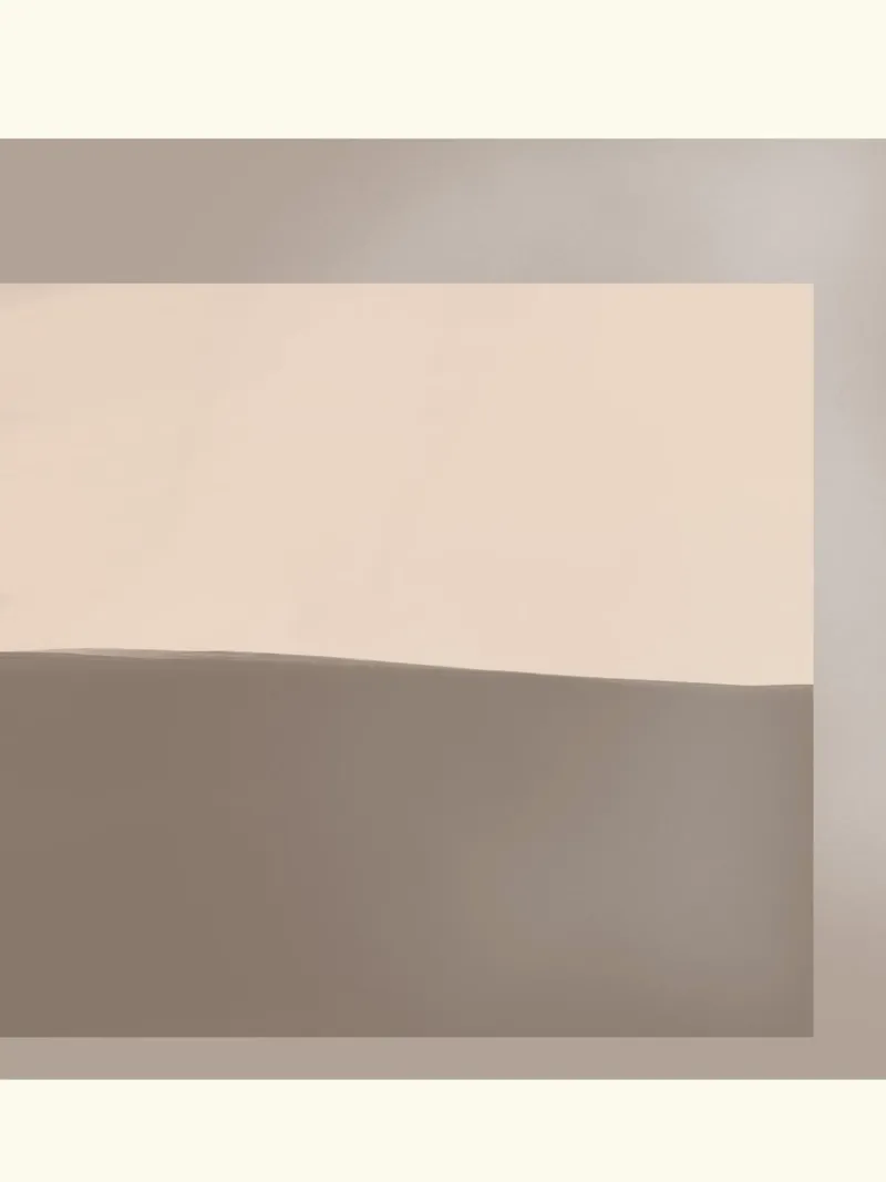 Muted colors simplicity canvas by Little Dean