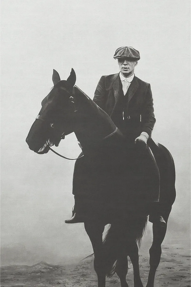 Peaky Blinders poster con telaio in alluminio da Attaboy Dsgn