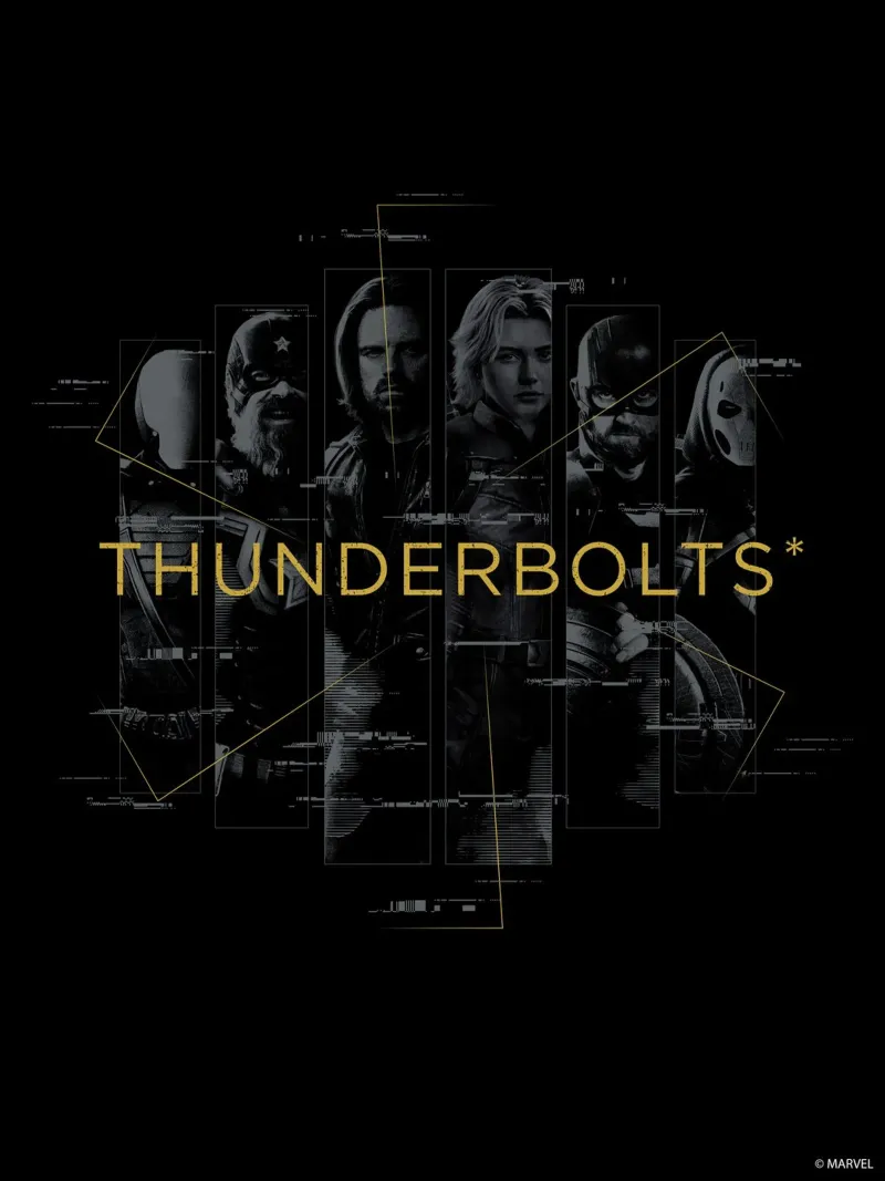 Thunderbolts* alluminio dibond da MARVEL Designs by JUNIQE