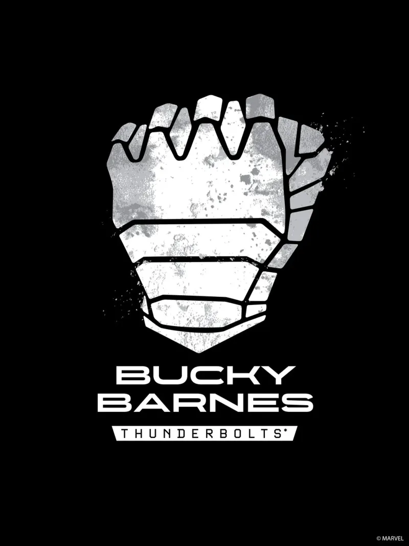 Thunderbolts* - Bucky Barnes tela con Cornice a cassetta da MARVEL Designs by JUNIQE