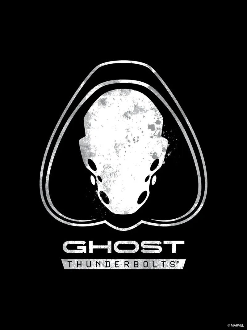 Thunderbolts* - Ghost poster con telaio in alluminio da MARVEL Designs by JUNIQE