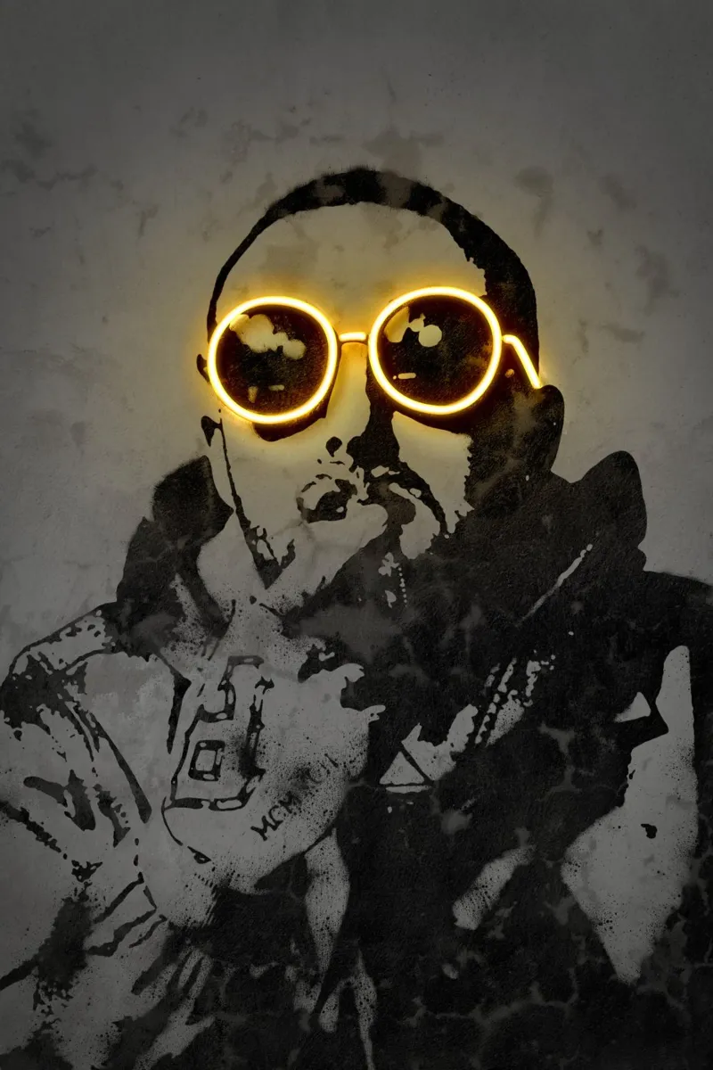 Mac Miller pellicola backlit da Octavian