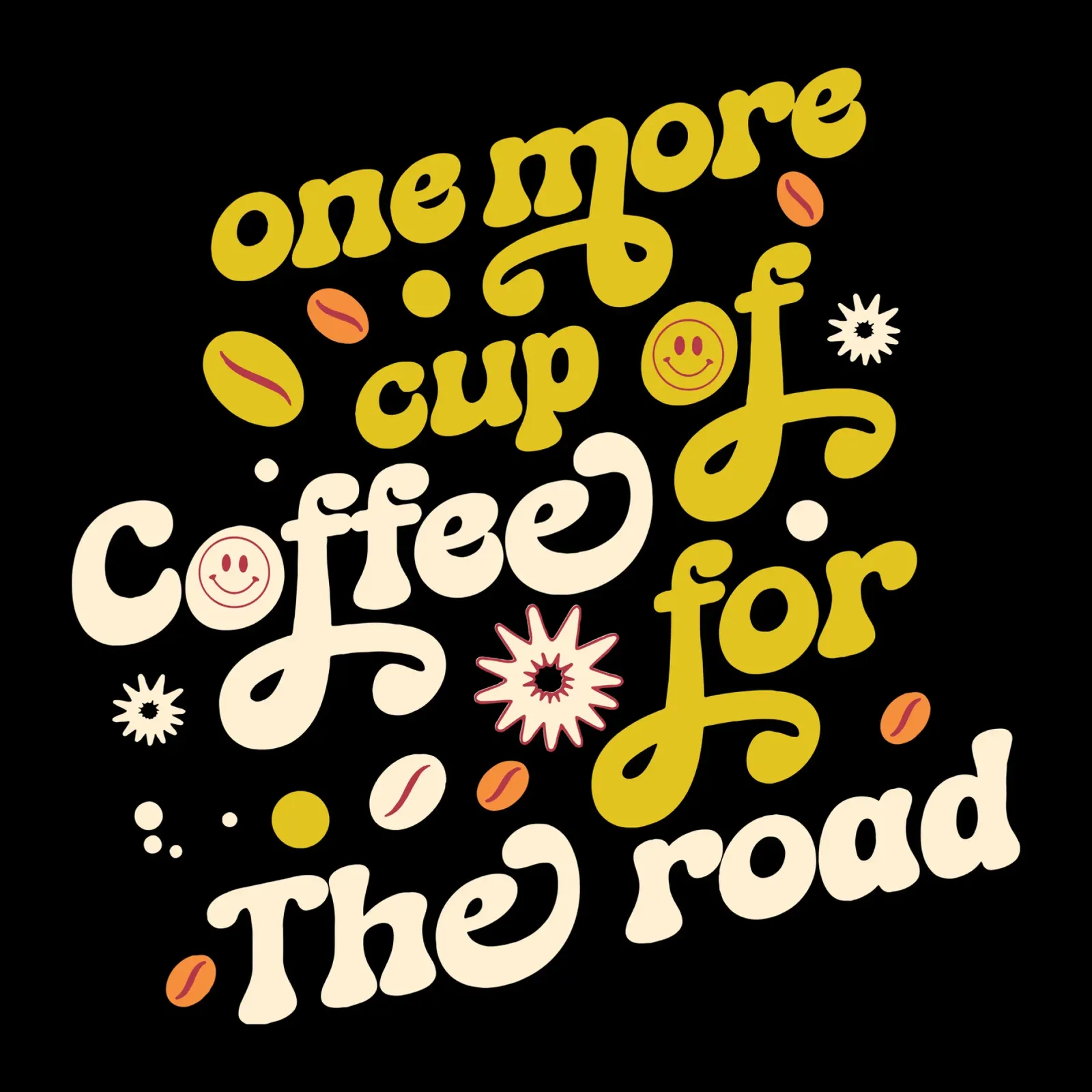 Un'altra tazza di caffè per il viaggio poster con telaio in plastica da Gunawan Rb