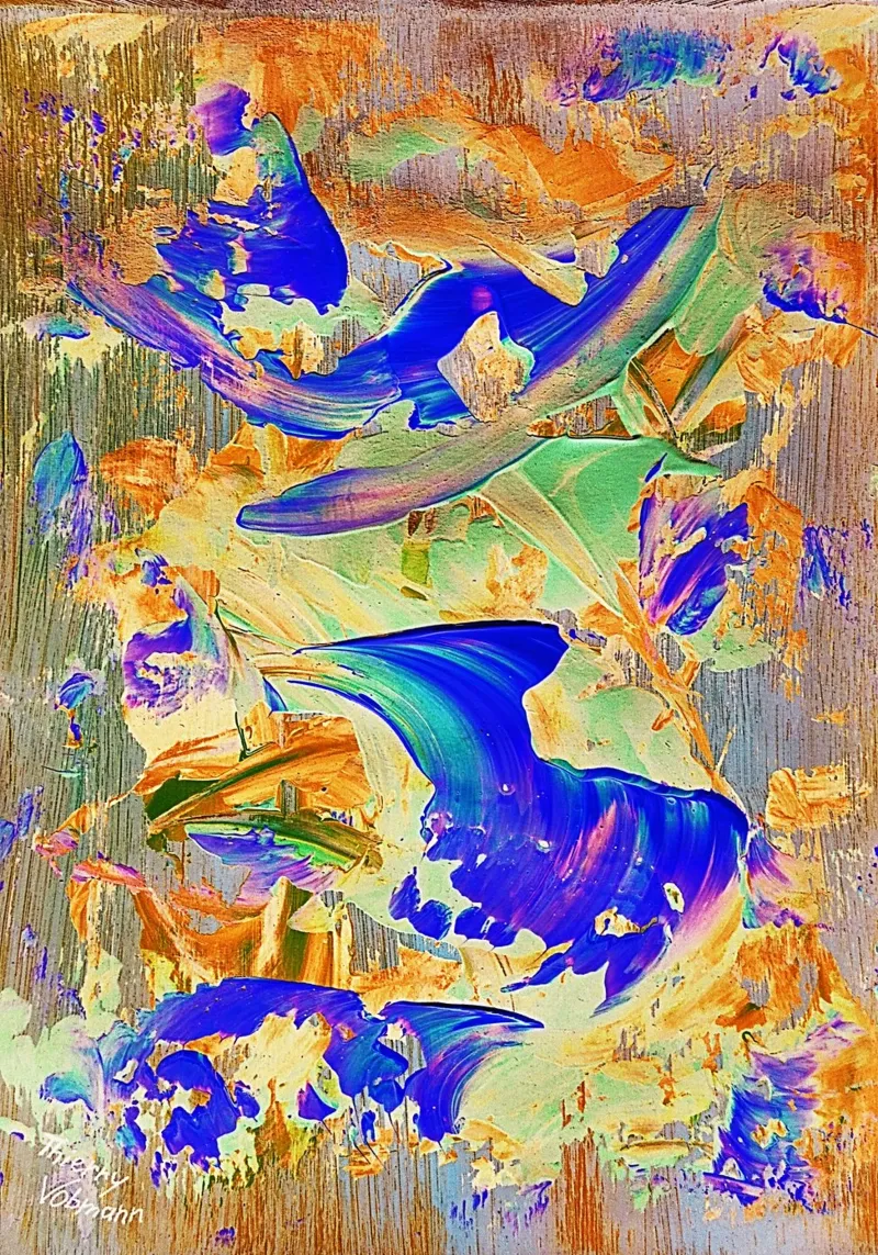 IDEAL GIFT 27 invers pellicola backlit da Thierry Vobmann Abstract painting