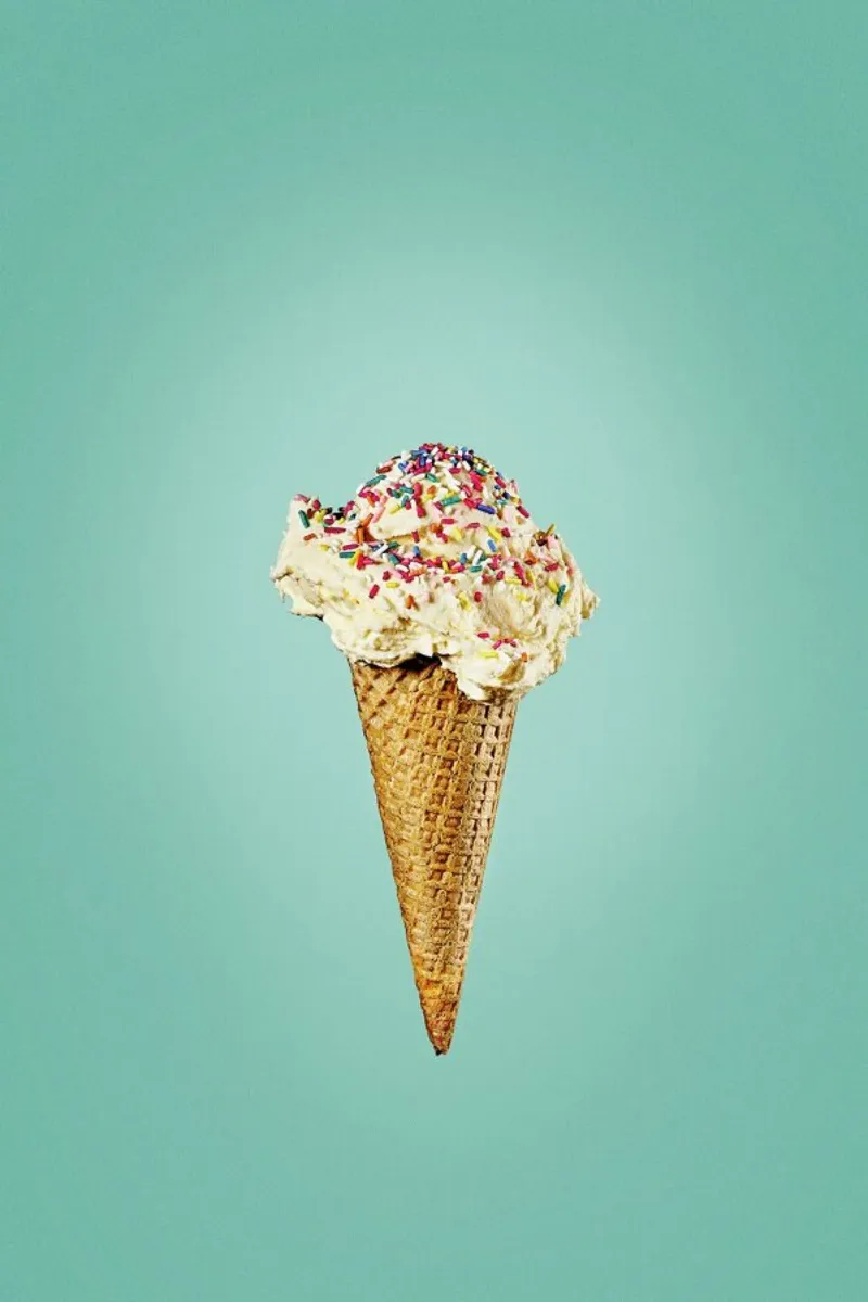 Icecream With Sprinkles pellicola backlit da neon* fotografie