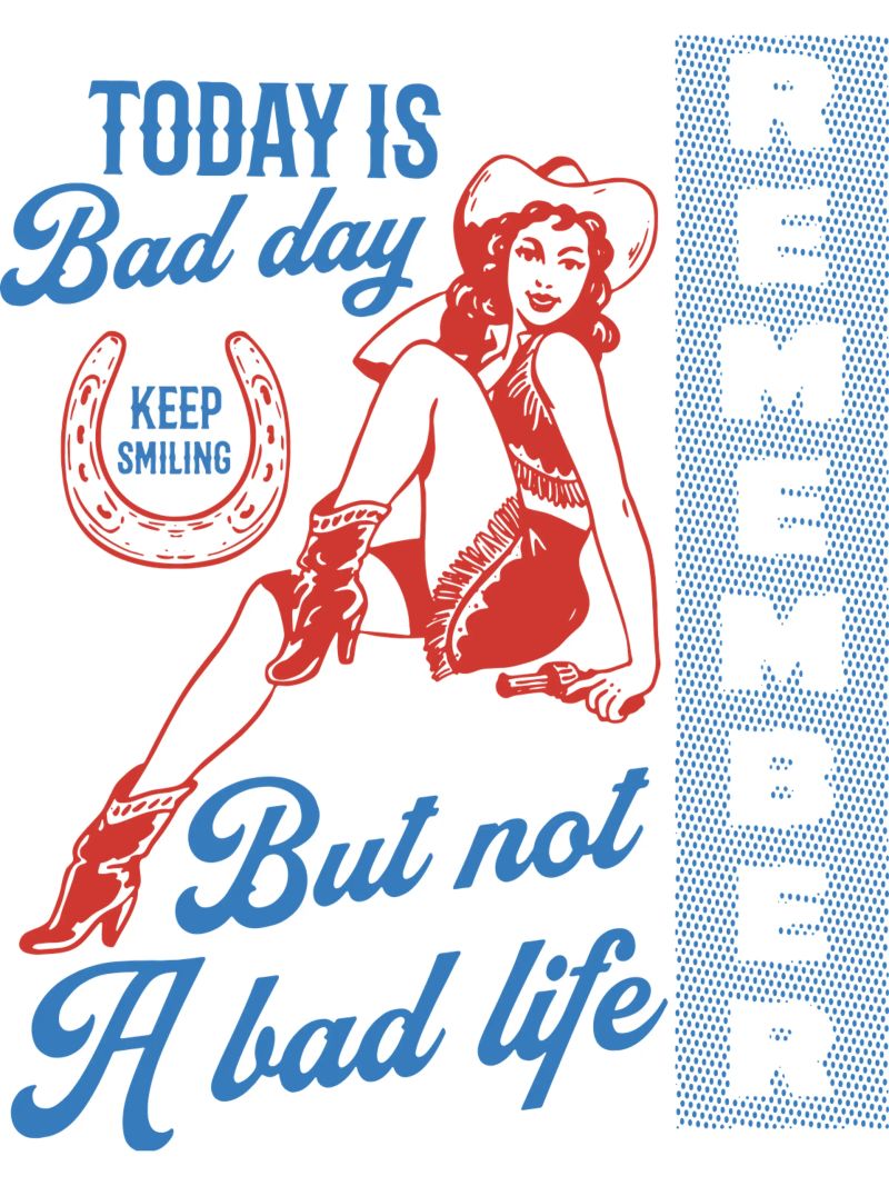 Oggi è una brutta giornata, ma non una brutta vita poster da Gunawan Rb
