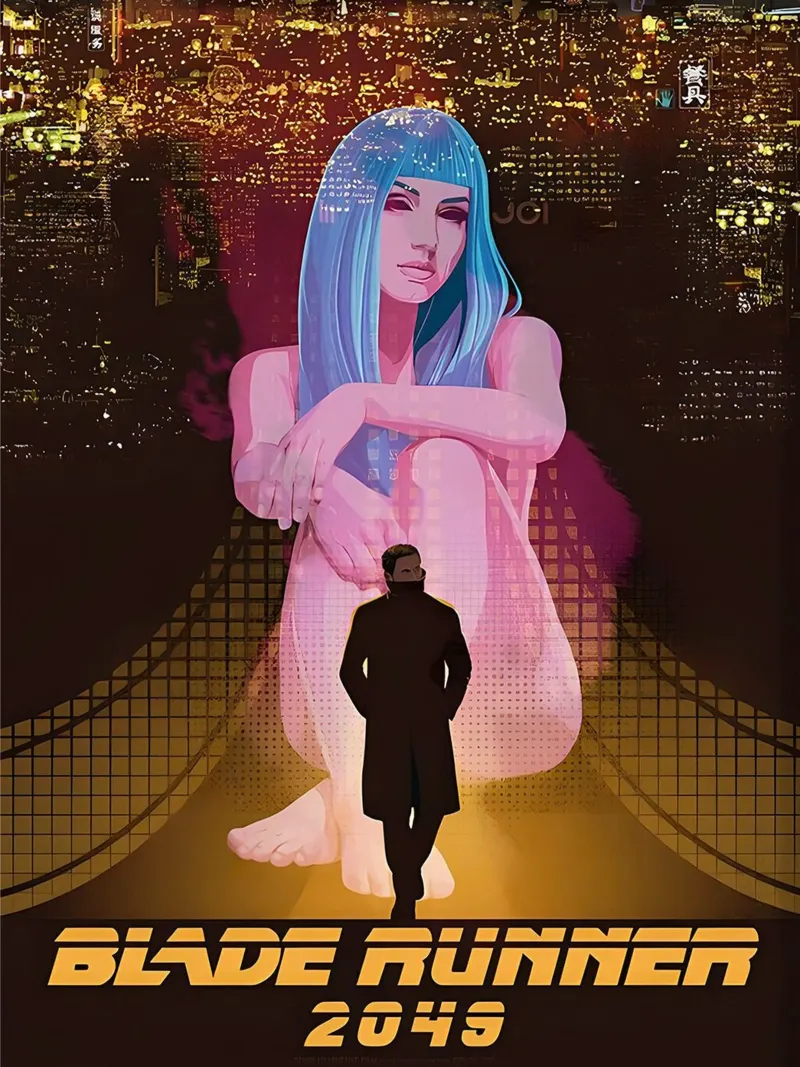 Blade Runner 2049 pellicola backlit da Junkie Movie 2