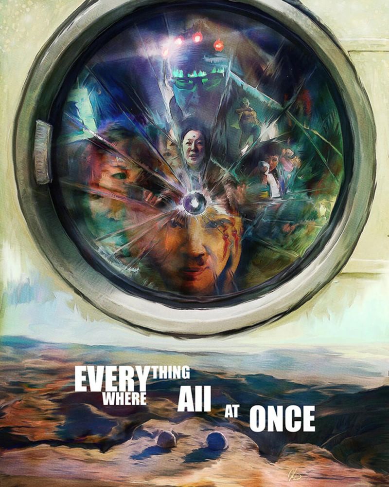 Everything Everywhere All At Once No.2 canvas by Junkie Movie 2