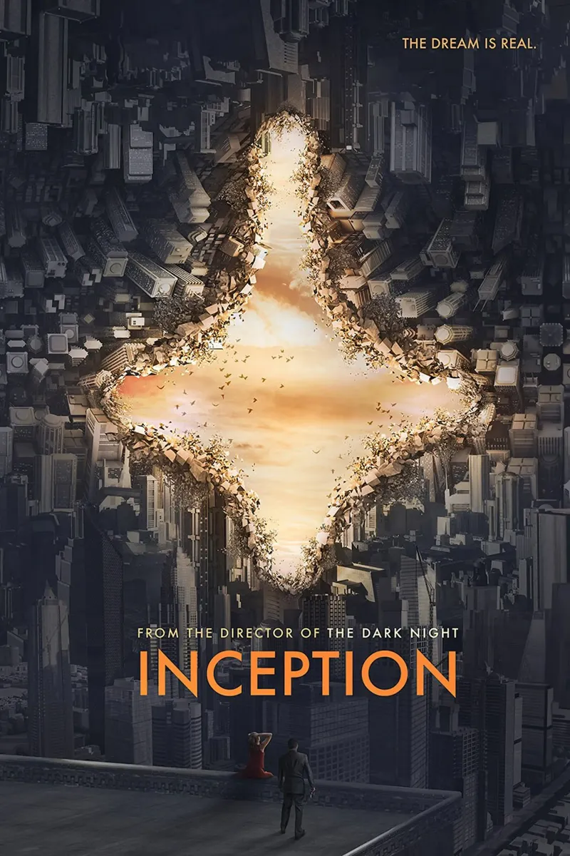 Inception Der Traum ist real Alu-Dibond von Junkie Movie 2