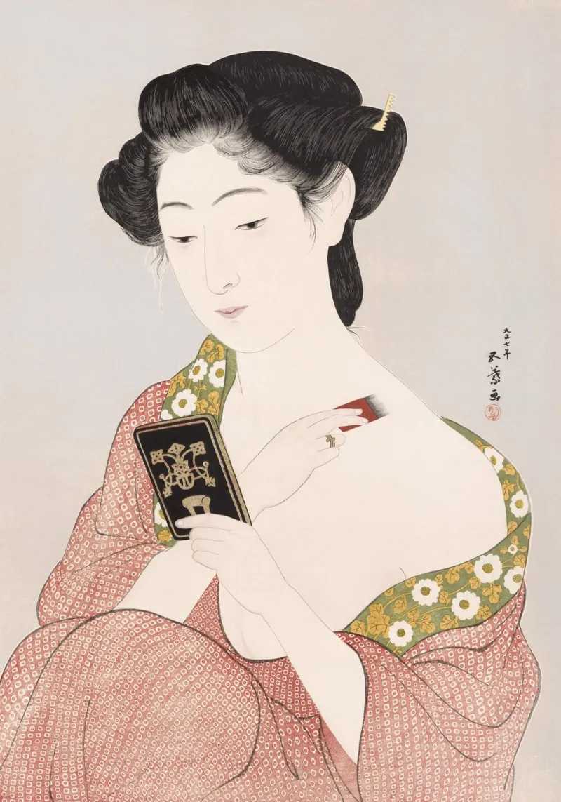 Hashiguchi Goyo - Make-up carta hahnemühle da apoloprints