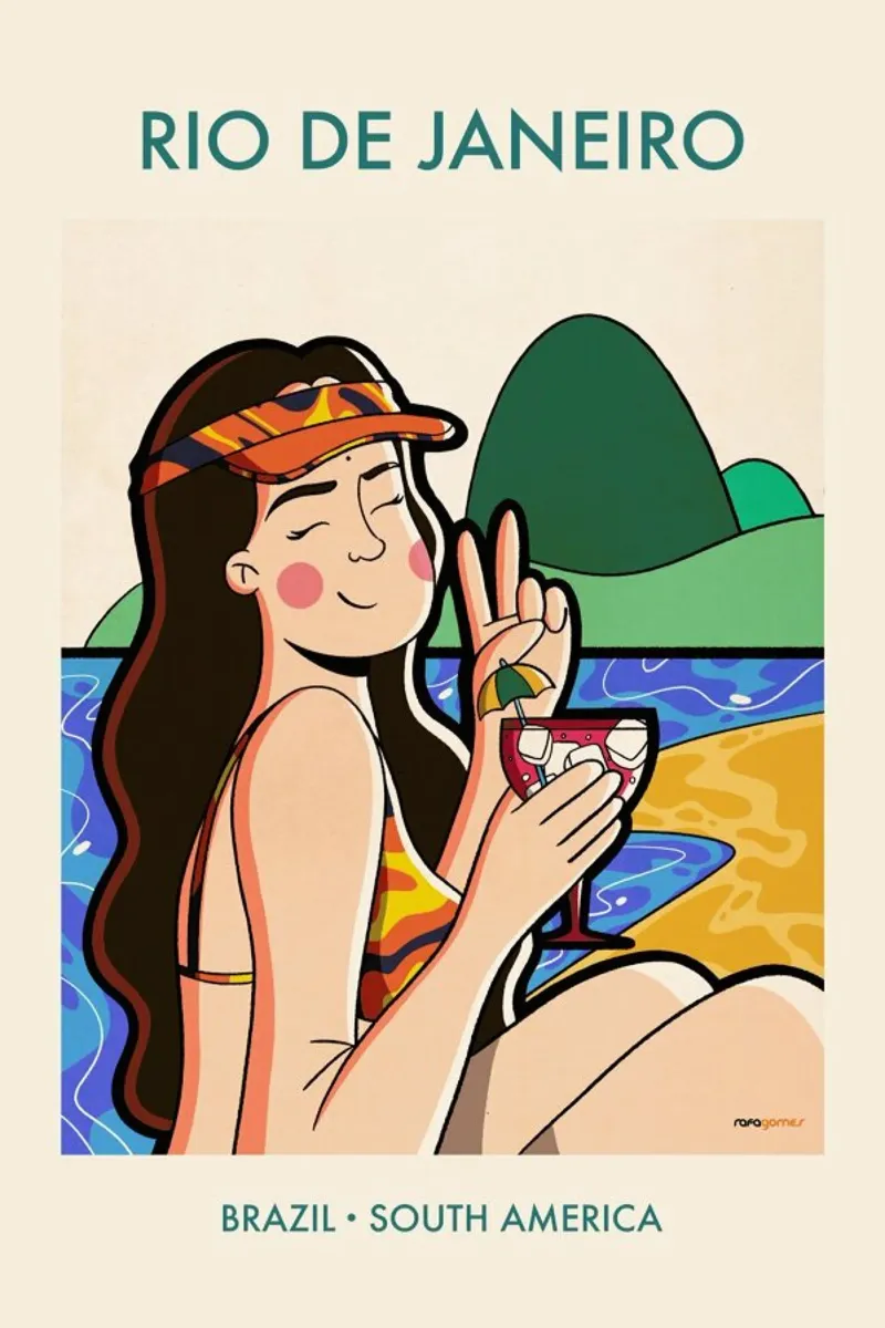 Instagirl Rio pellicola backlit da Rafa Gomes