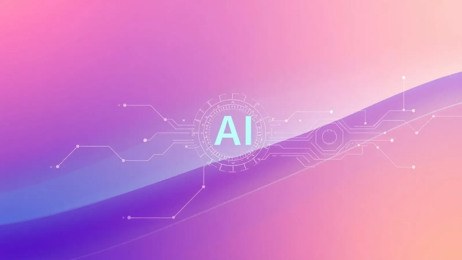 Sfondo astratto di tecnologia AI con colori vivaci carta hahnemühle da DesignDoodle