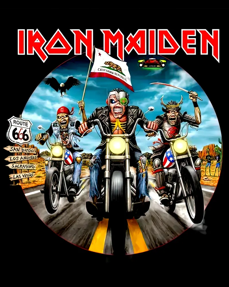 Iron Maiden Best Merch acrylic glass by Band Merch