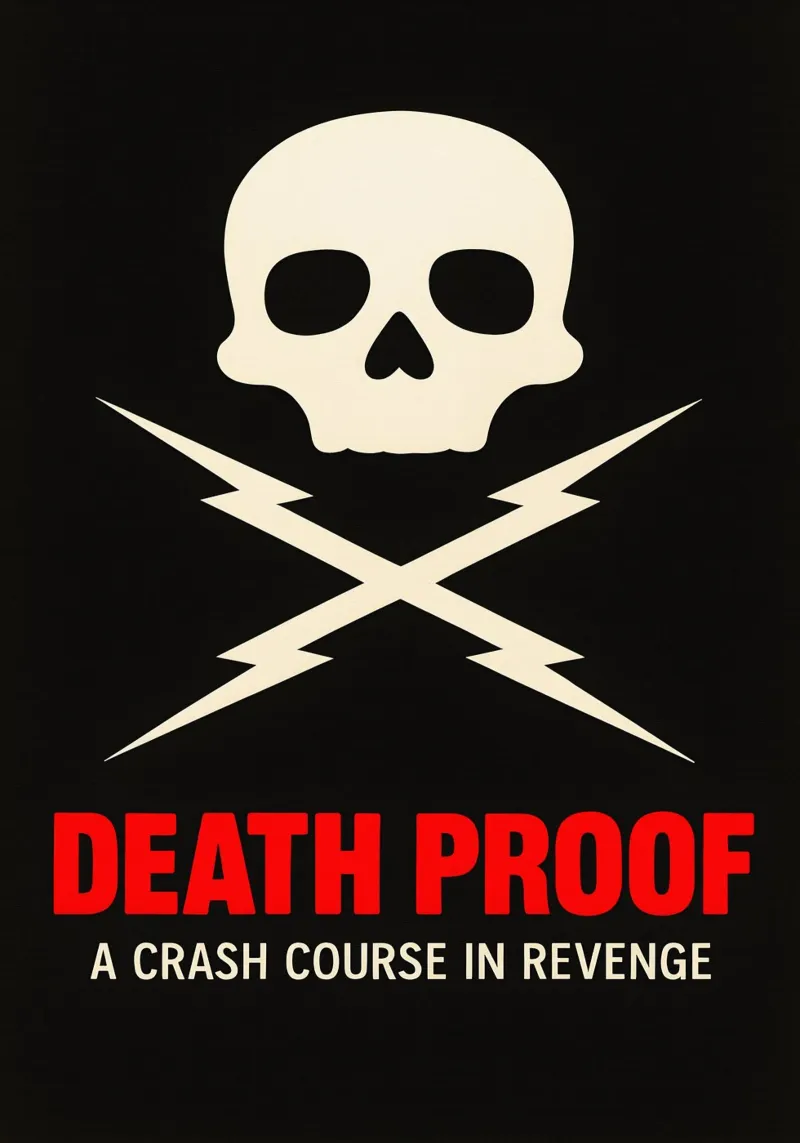 Death Proof Print plexiglass da MoviesArt