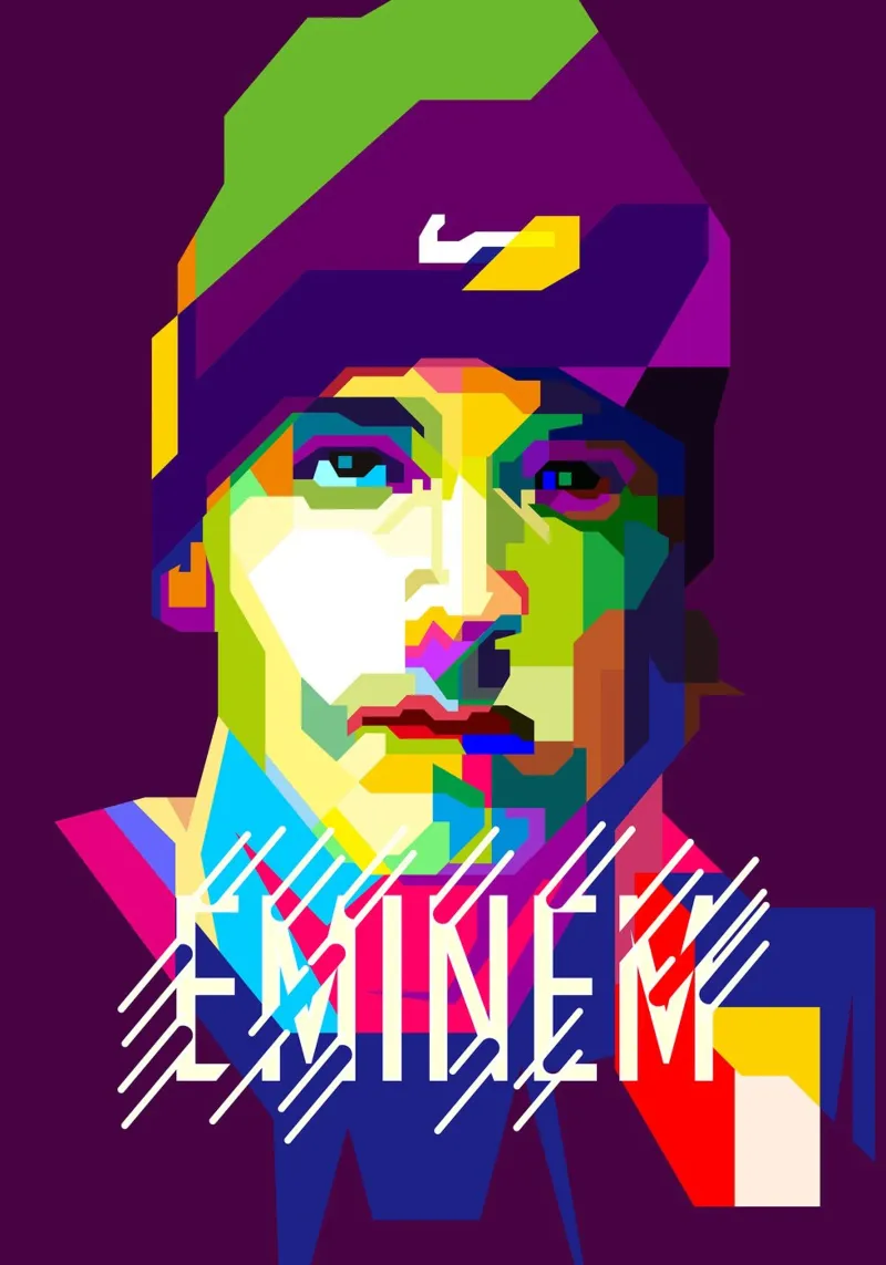 Il rapper statunitense WPAP è ora di tendenza pellicola backlit da Artkreator