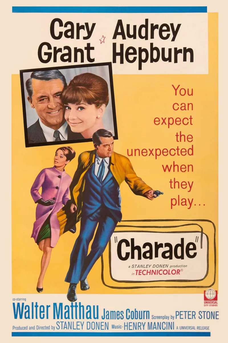 Charade/Audrey Hepburn pellicola backlit da Attaboy Dsgn