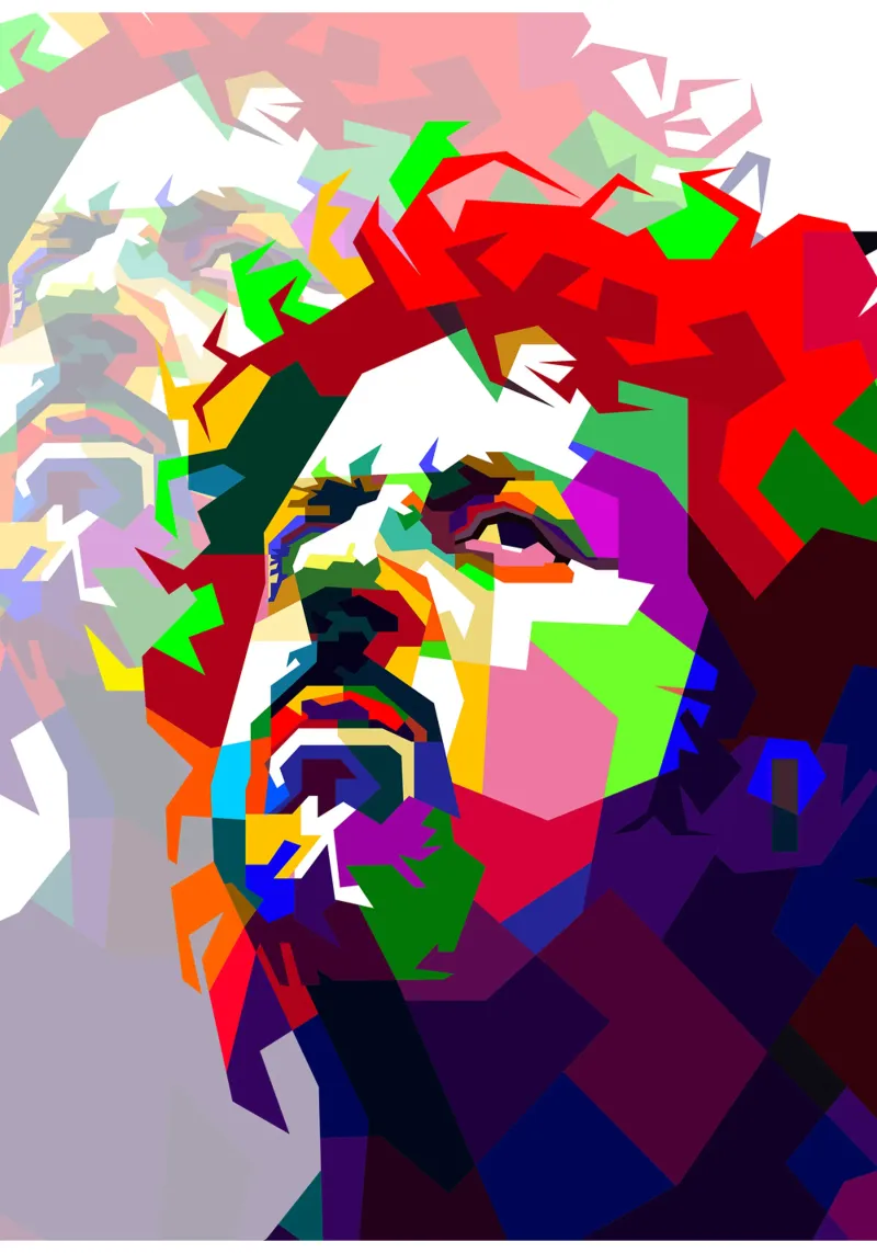 Steve Lukather Chitarrista Cantante WPAP Trending Now pellicola backlit da Artkreator