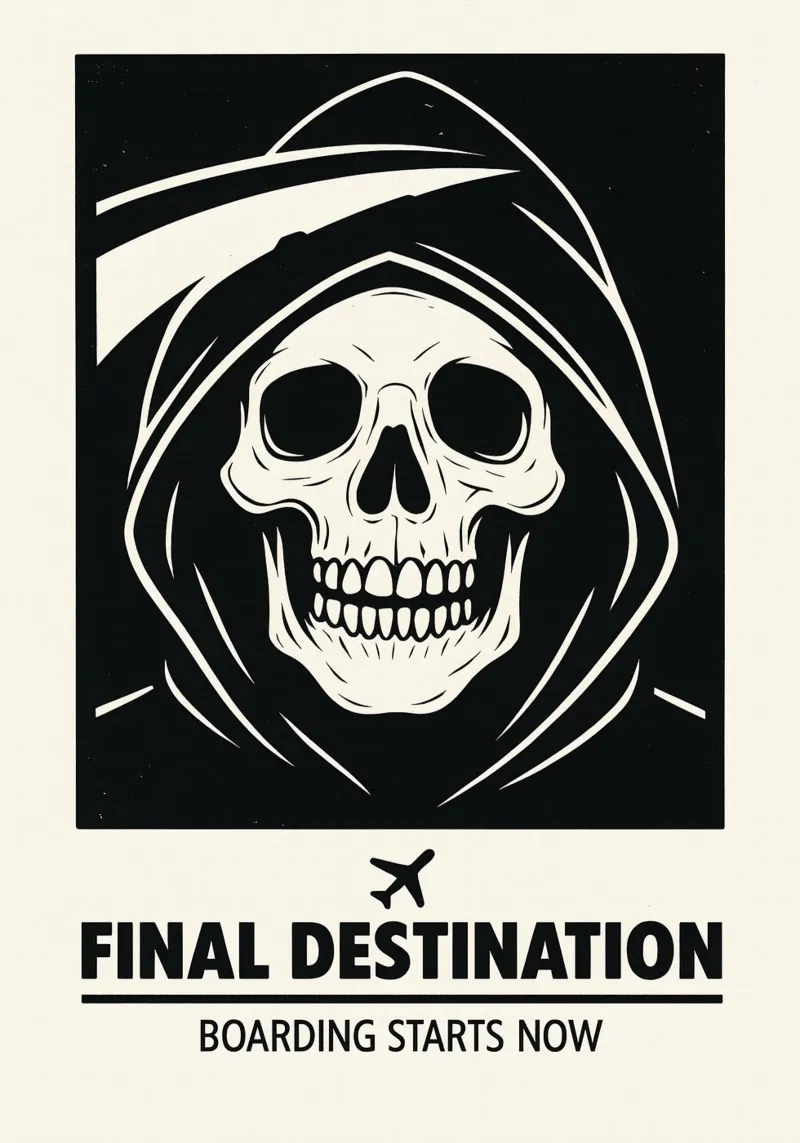 Final Destination Print pellicola backlit da MoviesArt