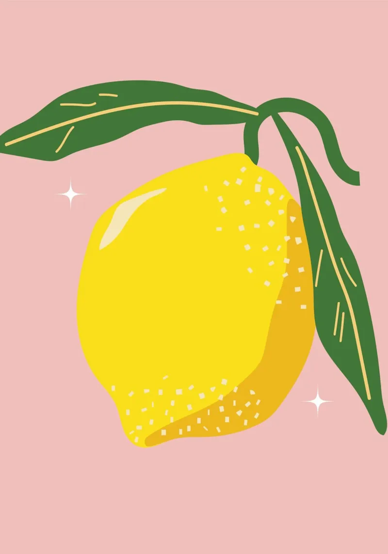 Lemons Art Print alu dibond de pdigitalprints