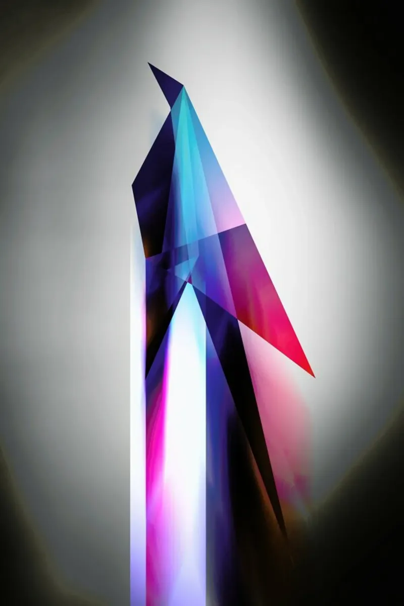 Origami Futurist Bird poster by Barrett Biggers