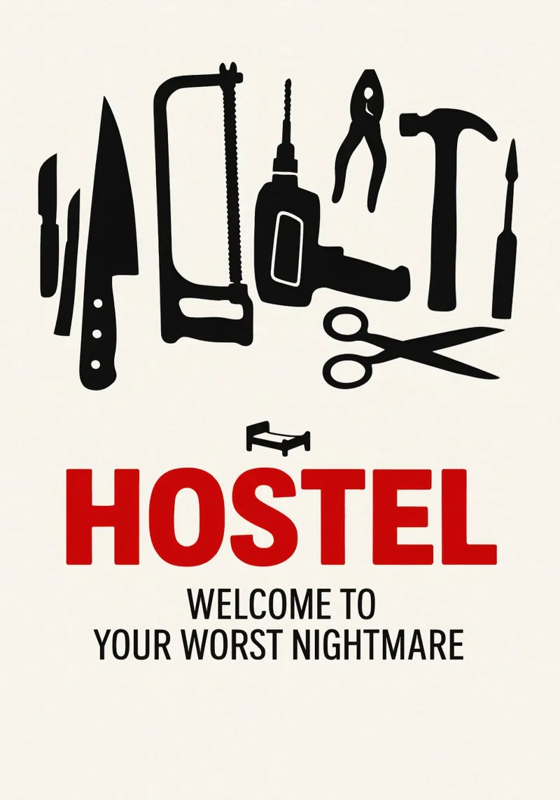 Hostel Print carta hahnemühle da MoviesArt