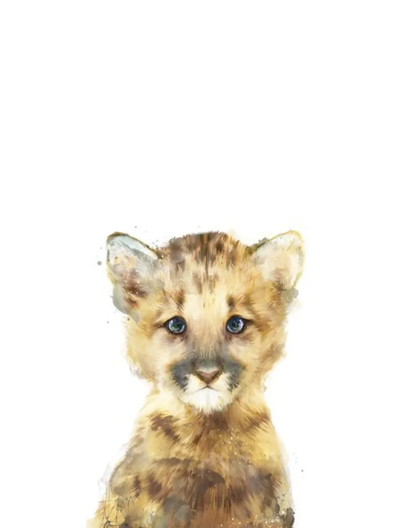 baby fauna selvatica specie in via di estinzione amy hamilton pellicola backlit da kbm store