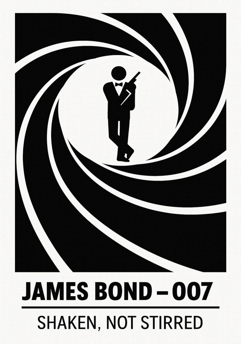 James Bond - 007 Poster von MoviesArt