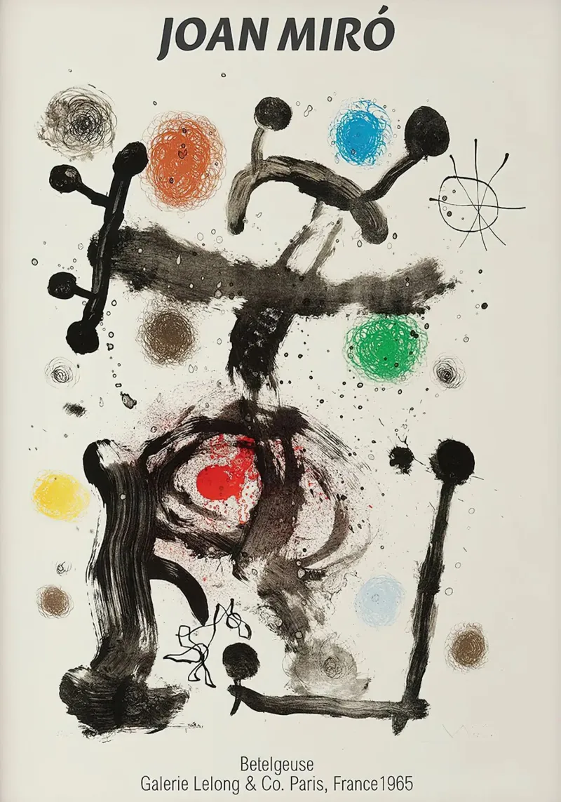 Joan Miro Betelgeuse-1965 hahnemühle by phillipp veisenberg