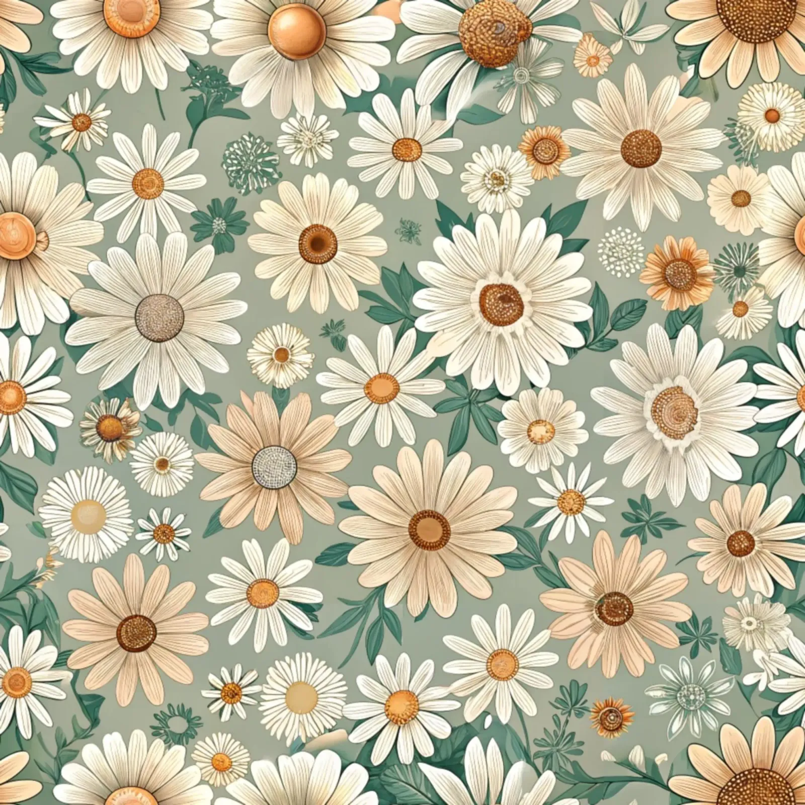 Daisy Reverie pellicola backlit da Botanical Pattern House