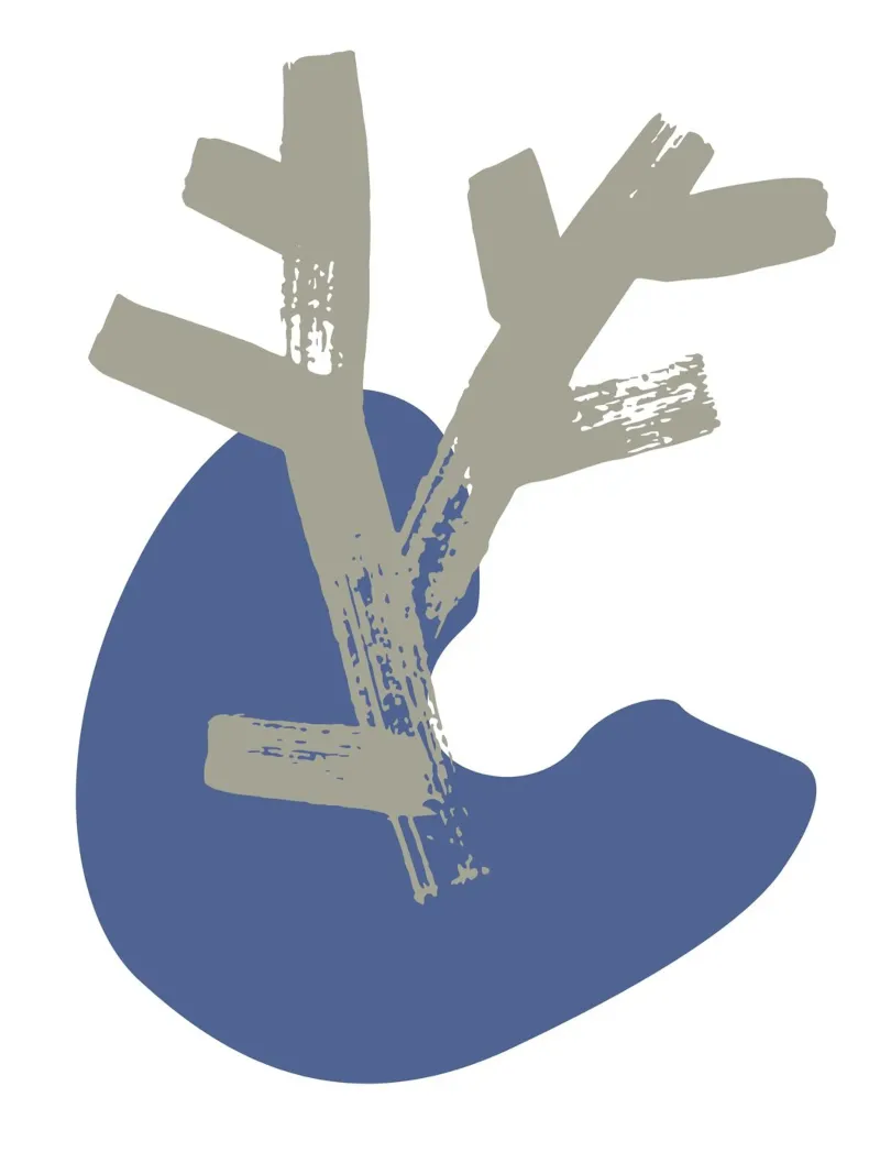 Organic shape poster con telaio in alluminio da LisaArtes