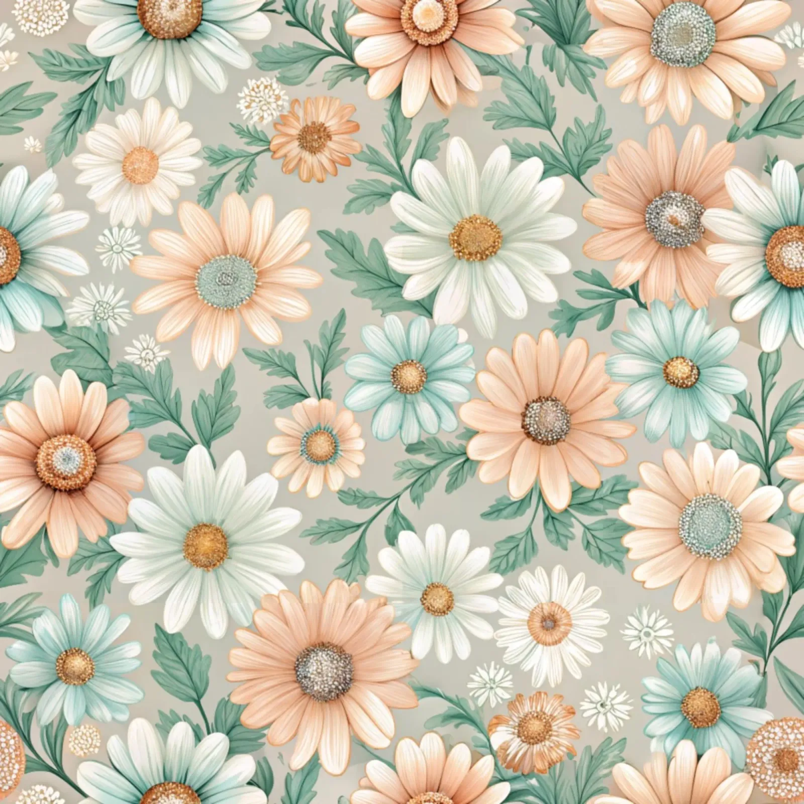 Daisy Reverie pellicola backlit da Botanical Pattern House
