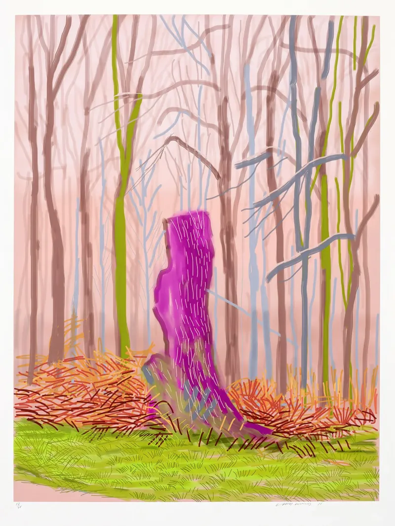 the arrival of spring in woldgate east yorkshire in 2011 canvas by khanrosie
