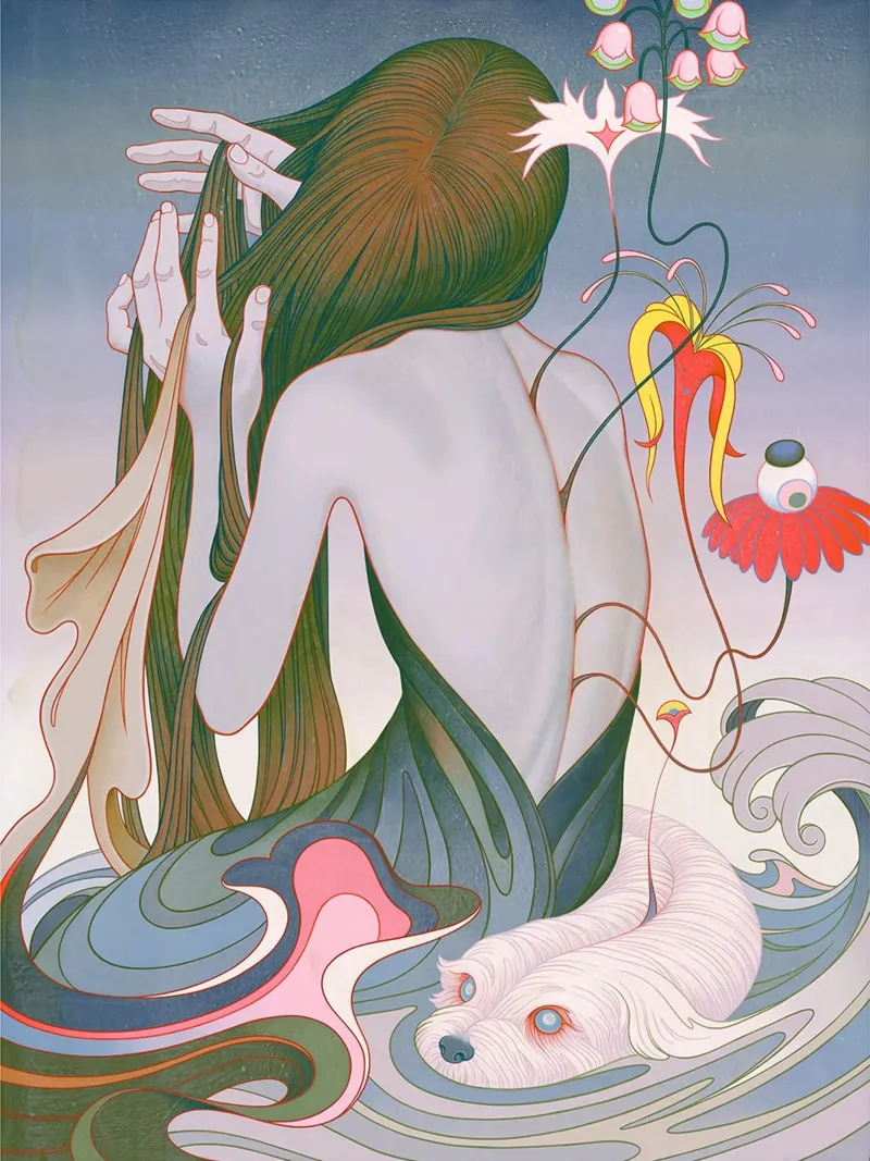 James Jean Chine pellicola backlit da Kunzeworld