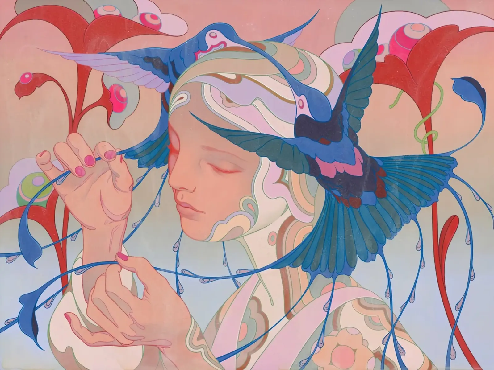 James Jean Colibrì pellicola backlit da Kunzeworld
