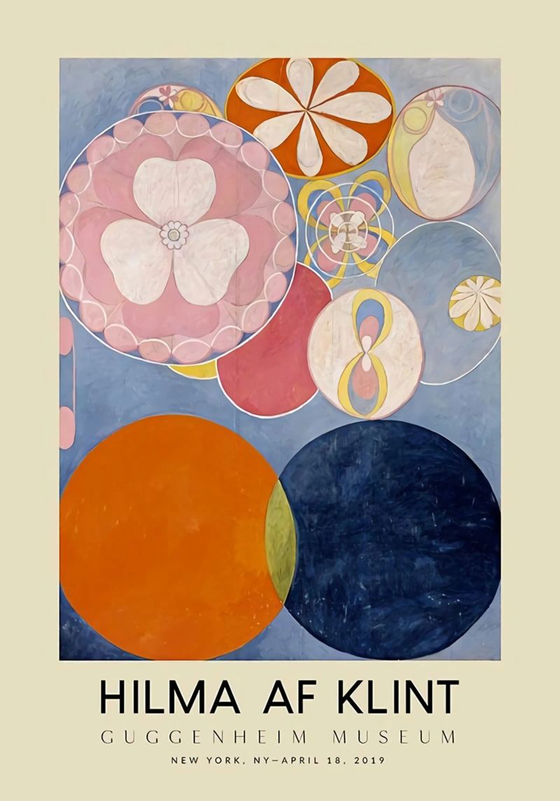 Hilma Af Klint The Ten Largest No.2 poster by Spencershop