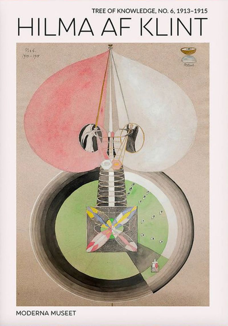 Hilma Af Klint Tree of Knowledge poster by Spencershop